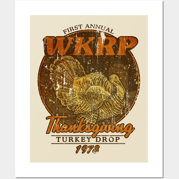 Thanksgiving Turkey Drop - Best Seller Wall Art by agus iteng